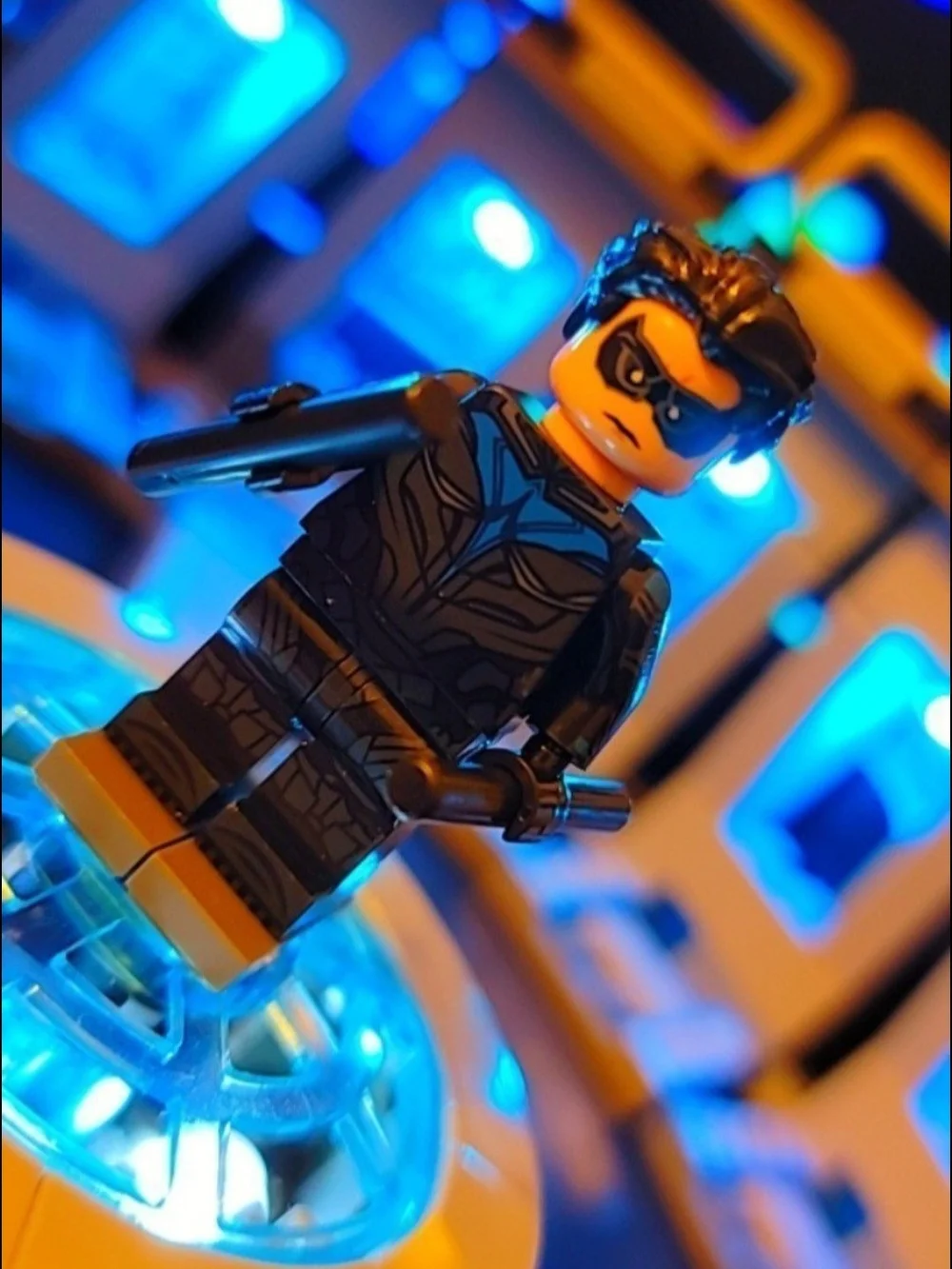 Batman Nightwing Minifigure Lego Compatible